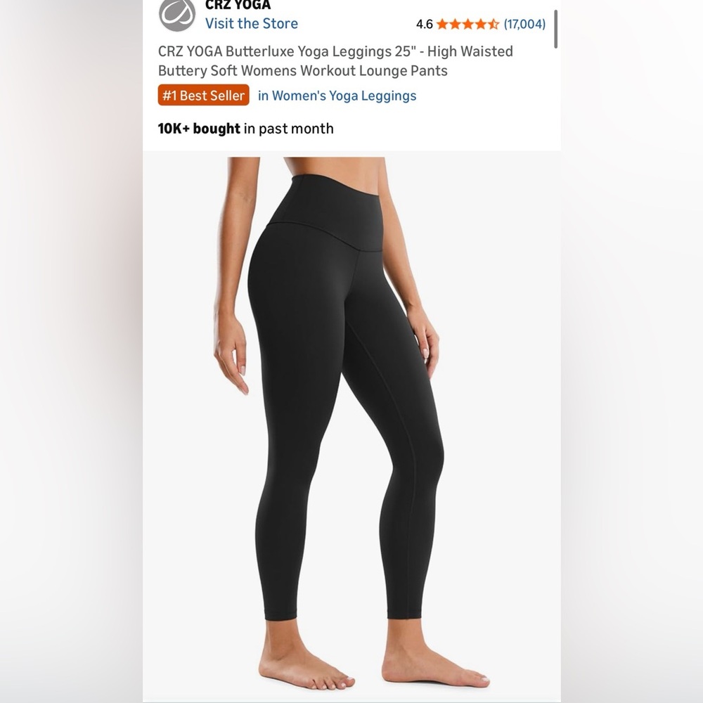 5 pairs of leggings